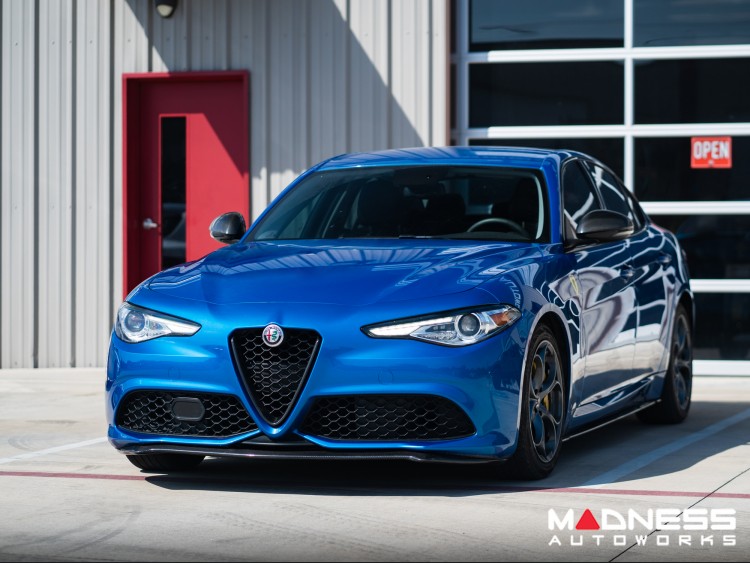 Alfa Romeo Giulia Front Spoiler - Italia Style - 100% Carbon Fiber